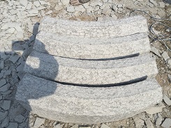 Granite curbstone